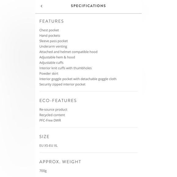 Scott Vertic 3L Ski Jacket - Shell - Picture 15 of 16